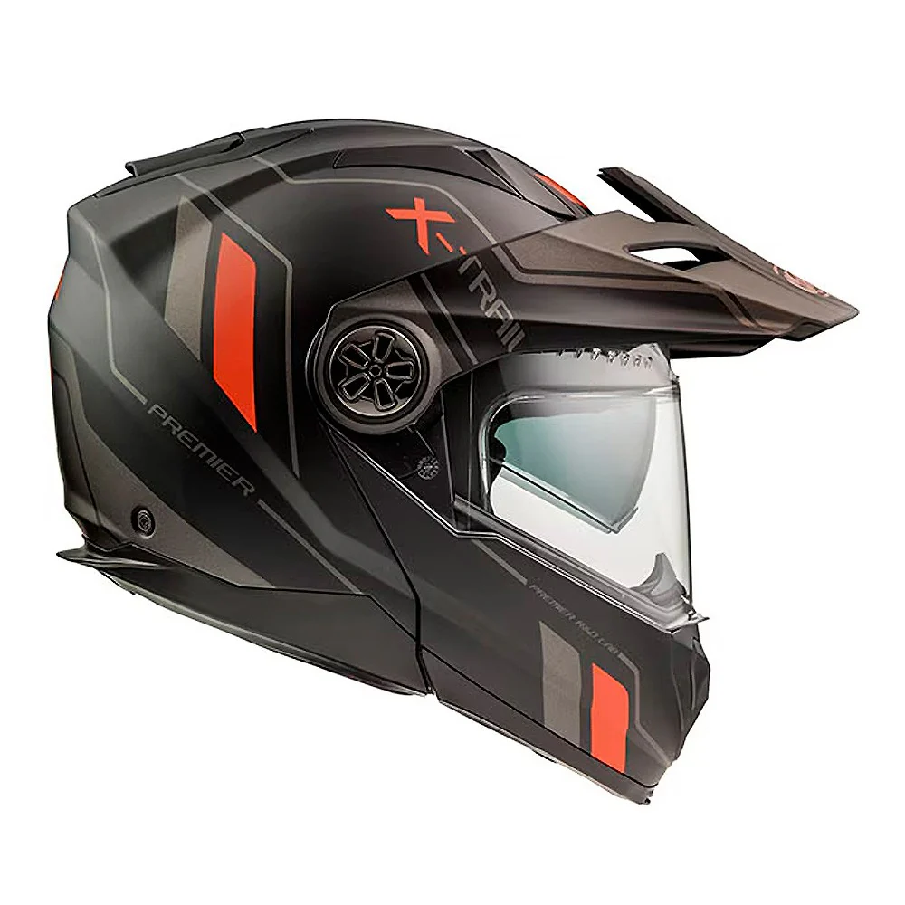 PREMIER XTRAIL EVO XT 92 BM MODULAR HELMET BLACK / RED