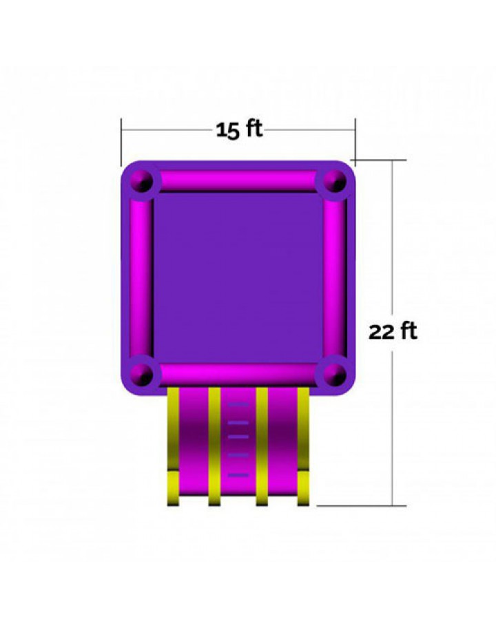 Princess Combo 15 Commercial Inflatable Combo