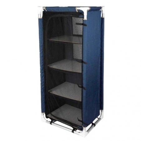 Hosa B Polyester 4 Shelves Wardrobe - Detachable Camping Wardrobe