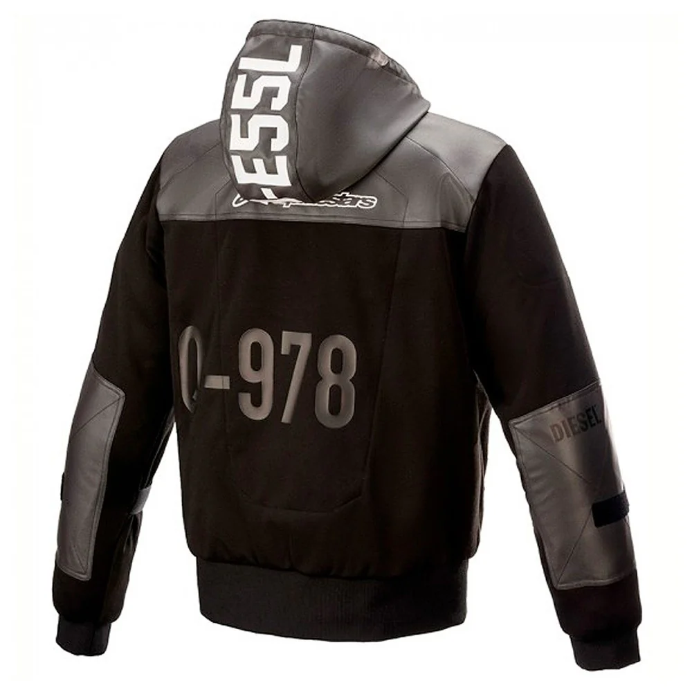 ALPINESTARS x DIESEL ASDSL SHOTARO SWEATSHIRT - BLACK