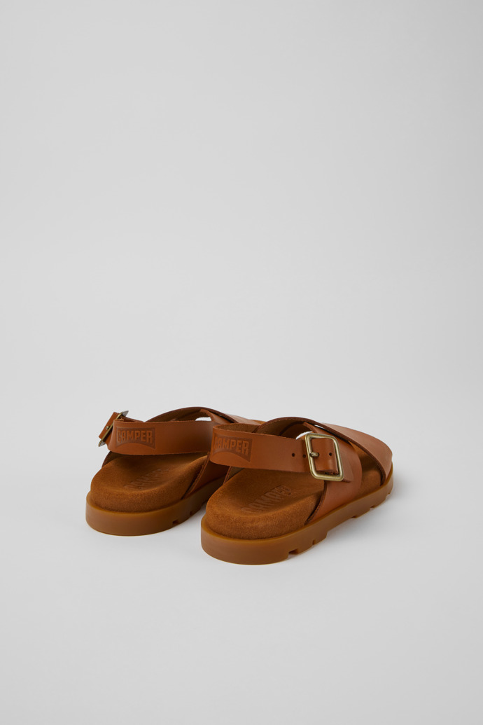 Brutus Sandal Brown leather sandals for boys